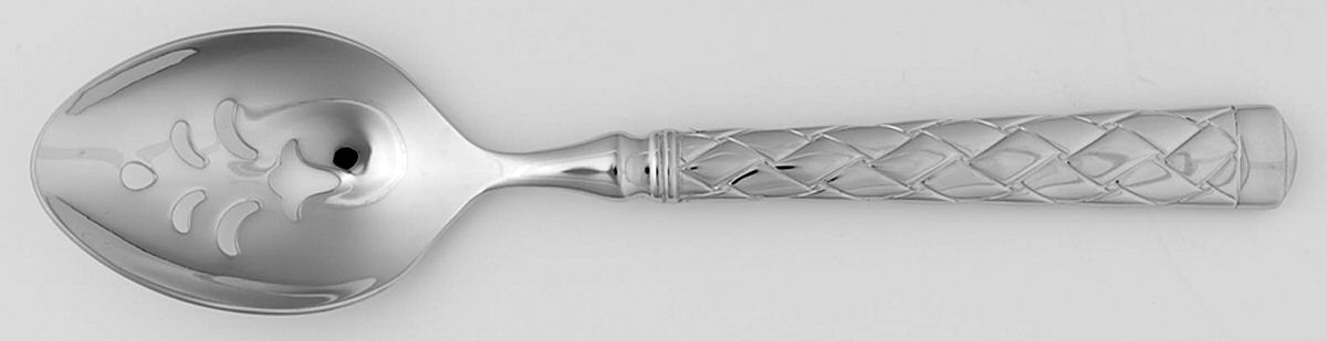 Cordoba (Stainless) Pierced Tablespoon (Serving Spoon) by Ralph Lauren Flatware-1