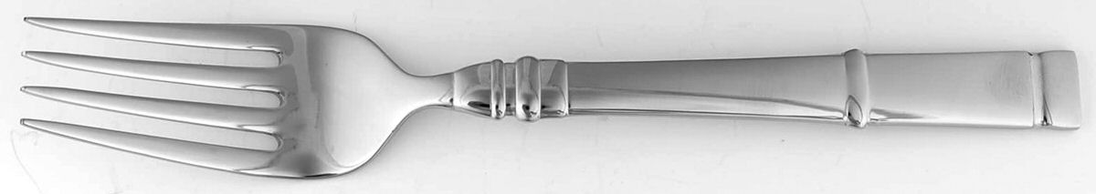 Red Pagoda (Stainless) Large Solid Cold Meat Serving Fork by Ralph Lauren Flatware-1