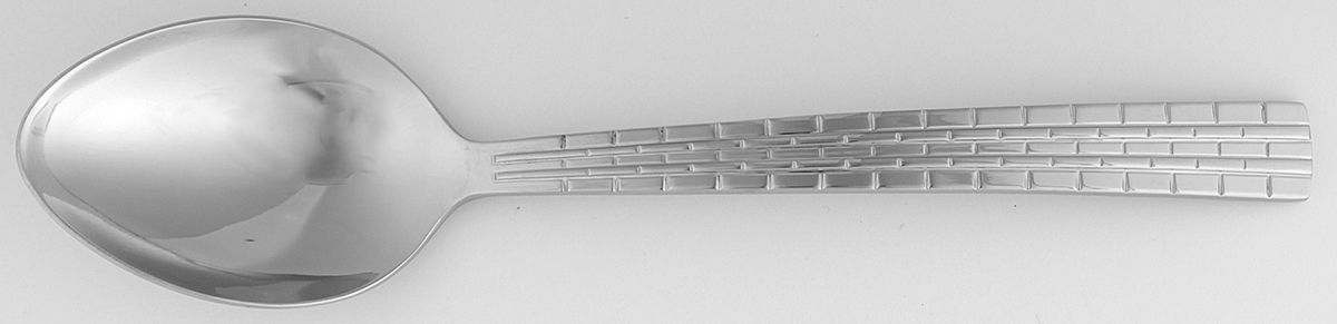 Watchband (Stainless) Tablespoon (Serving Spoon) by Ralph Lauren Flatware-1