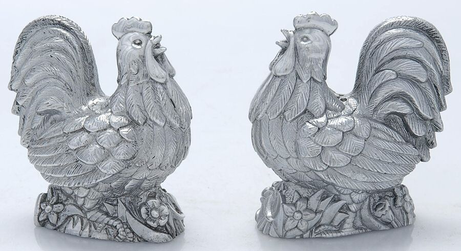 Orchard in Bloom (Alloy, Hollowware) Salt and Pepper Set by Lenox-1