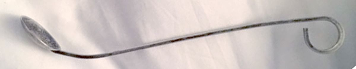LKW1(Sterling) Large Claret Spoon, Solid Piece by Leonore Doskow-1