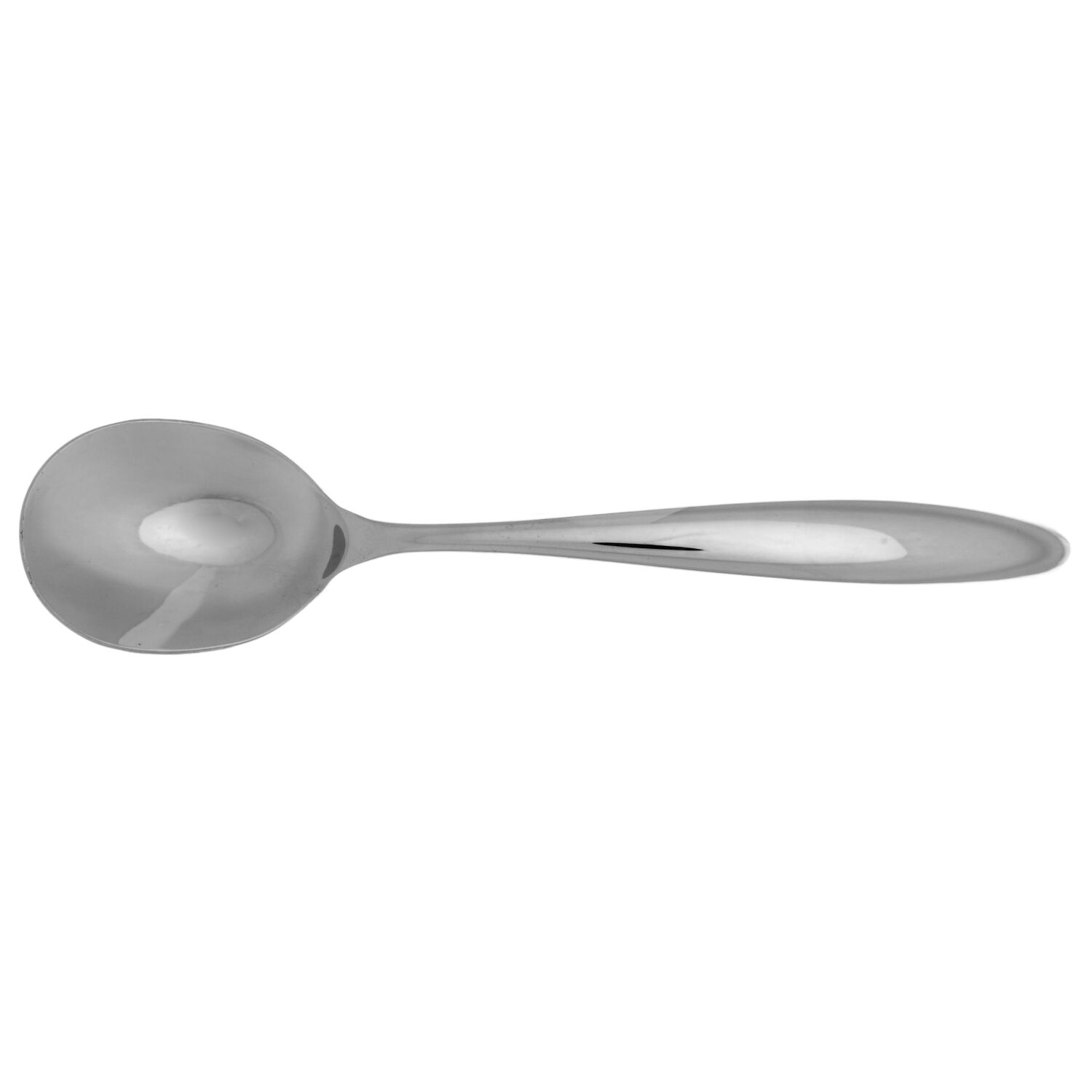 Curve (Stainless) Round Bowl Soup Spoon (Cream Soup) HC by Lenox-1