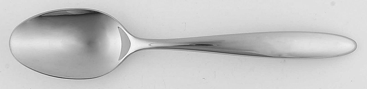 Curve (Stainless) Place/Oval Soup Spoon by Lenox-1