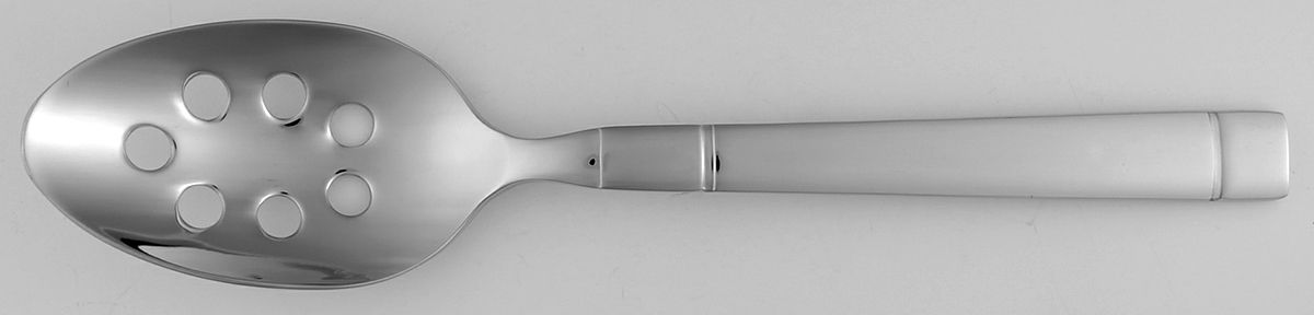 Fair Harbor (Stainless) Pierced Tablespoon (Serving Spoon) by Lenox-1