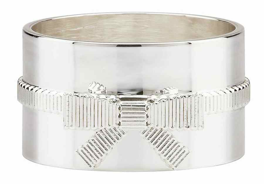 Grace Avenue (Silverplate, Hollowware) Napkin Ring by Lenox-1