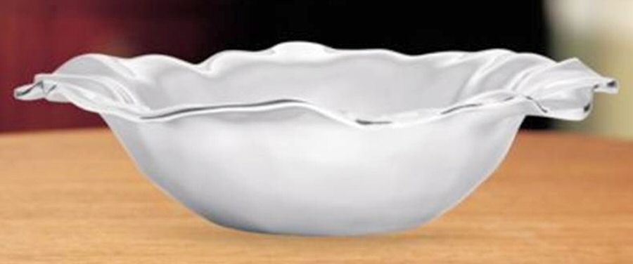 Organics (Aluminum, Holloware) 13" Round Bowl by Lenox-1