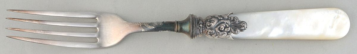 Pearl Handle Flatware 18 (Sterling) Pearl Handle Fork by Landers, Frary & Clark-1
