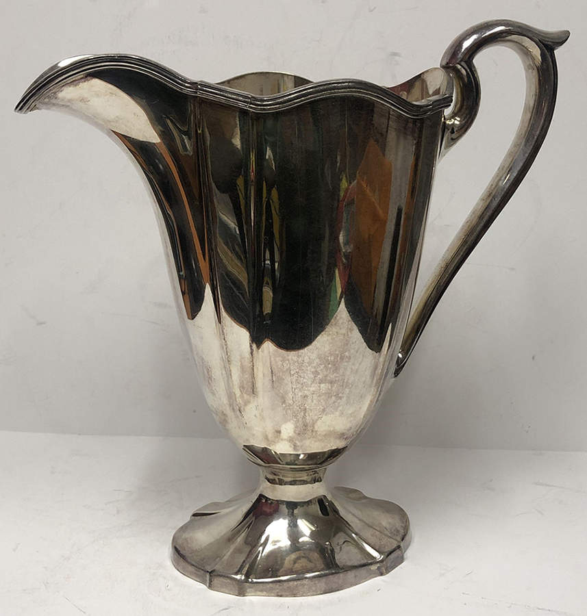 1647 (Silverplate, Hollowware) Creamer by Lawrence B Smith -1
