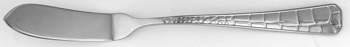 Crocodile (Stainless) Flat Handle Master Butter Knife by Ralph Lauren Flatware-1