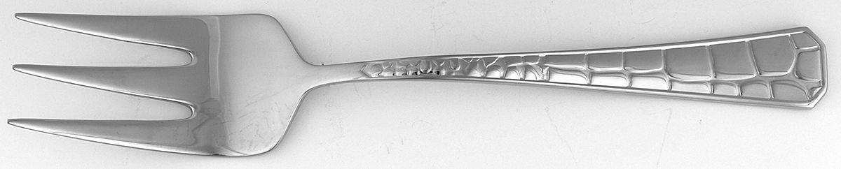 Crocodile (Stainless) Medium Solid Cold Meat Serving Fork by Ralph Lauren Flatware-1