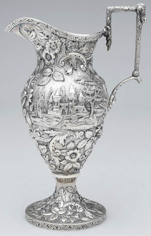 Landscape (Sterling, Hollowware) Creamer by Loring Andrews-1