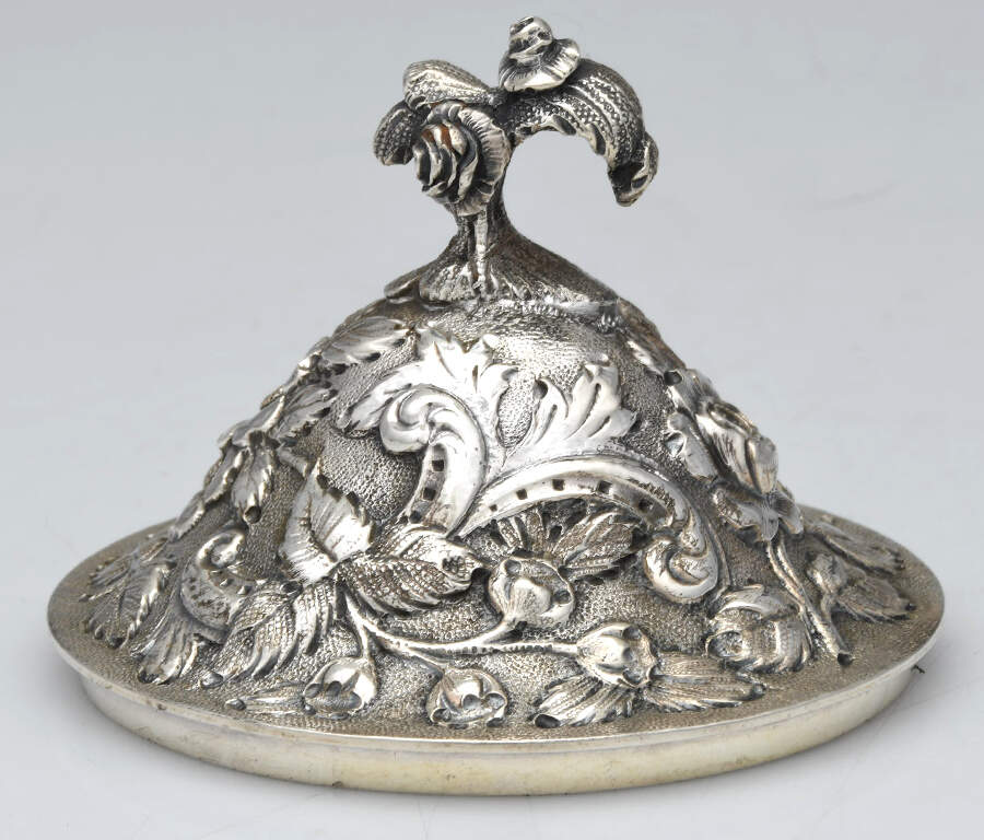 Landscape (Sterling, Hollowware) Lid for Sugar Bowl by Loring Andrews-1
