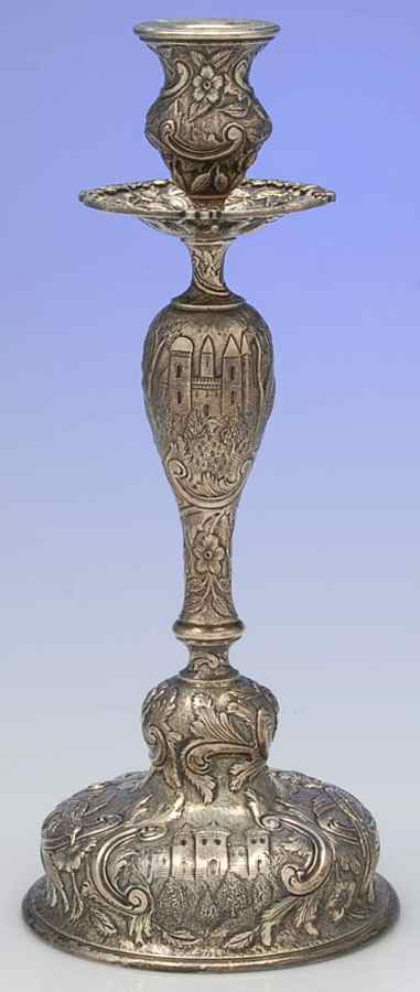 Landscape (Sterling, Hollowware) 12" Candlestick by Loring Andrews-1