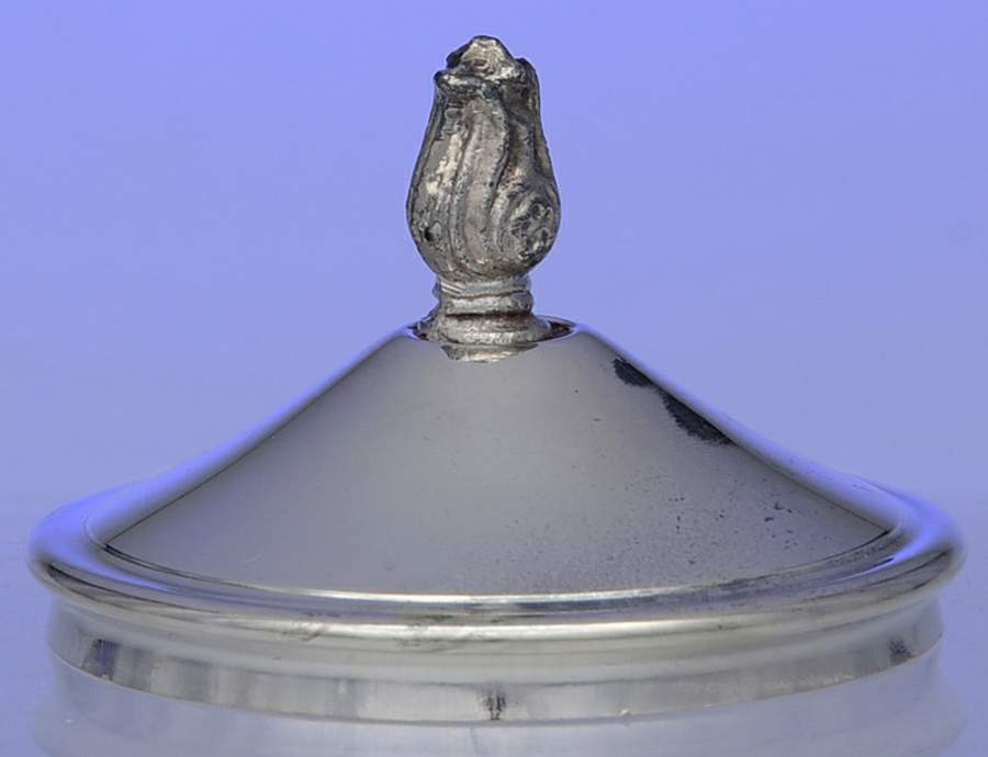 LEO8 (Silverplate, Hollowware) Lid for Sugar Bowl by Leonard Silver Mfg Co-1