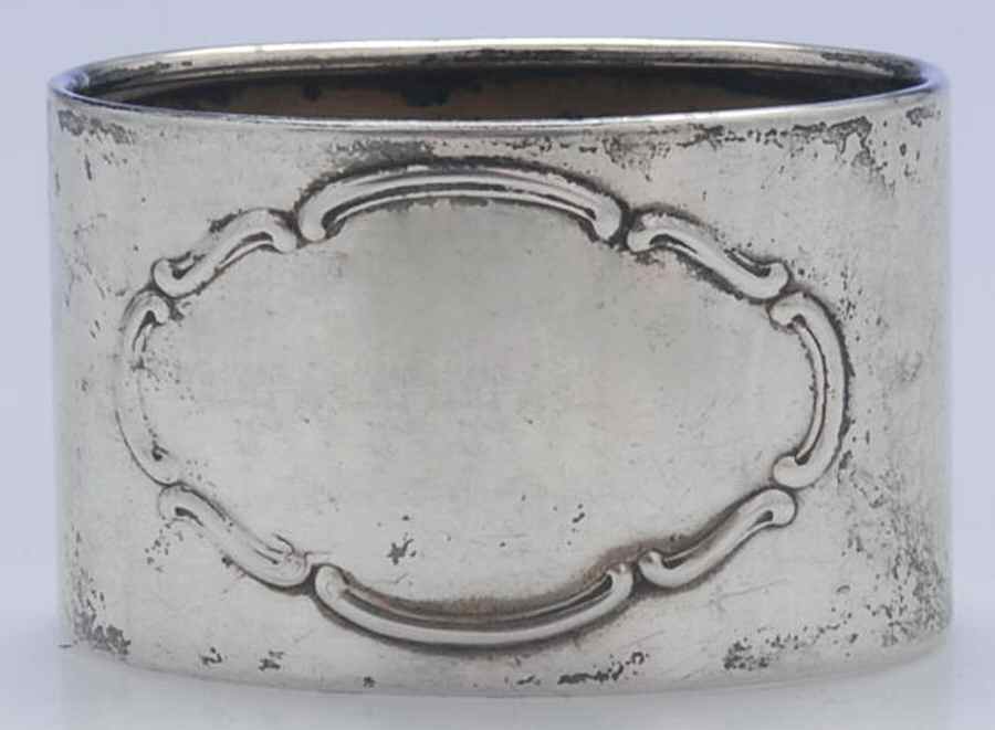Sterling Hollowware Napkin Ring by Lutz & Weiss-1