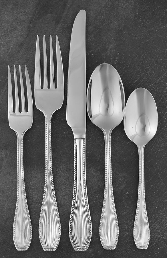 Addison (Stainless) 5 Piece Place Setting by Ralph Lauren Flatware-1