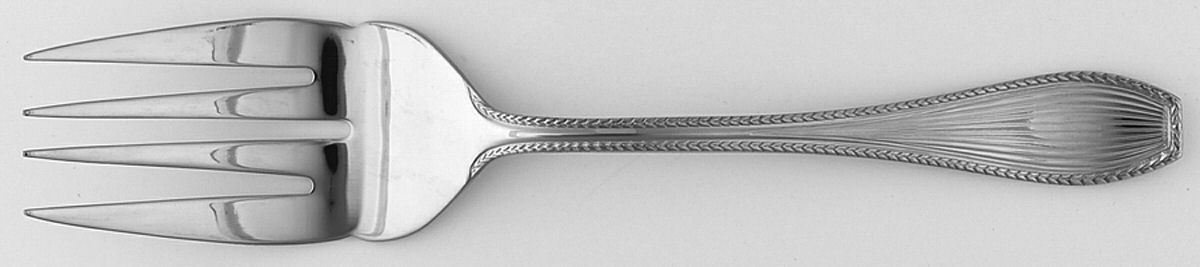 Addison (Stainless) Medium Solid Cold Meat Serving Fork by Ralph Lauren Flatware-1