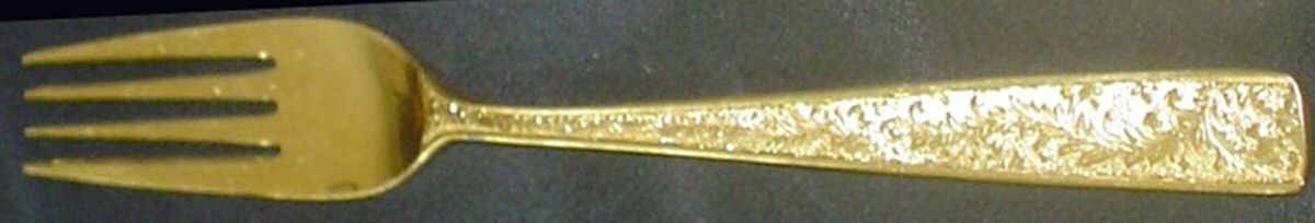 Gold Modern Trend (Gold Electroplate) Fork by Lifetime-1