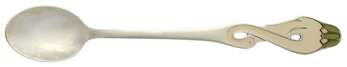 LUS53 (Silverplate) Infant Feeding Spoon by Lunt Silver-1