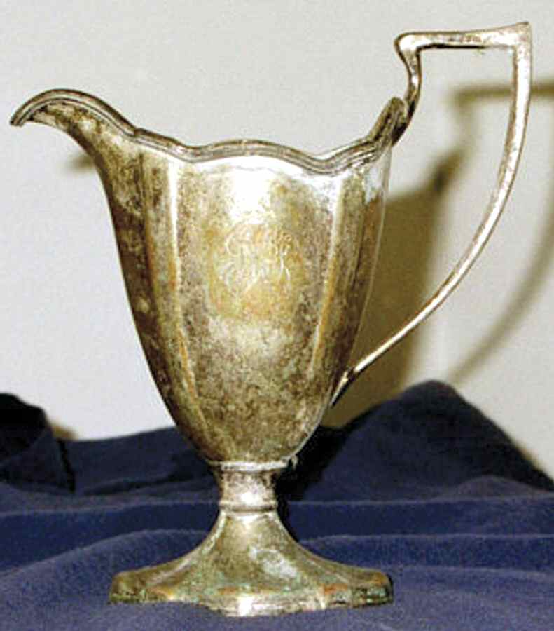 1417 (Silverplate, Hollowware) Creamer by Lawrence B Smith -1