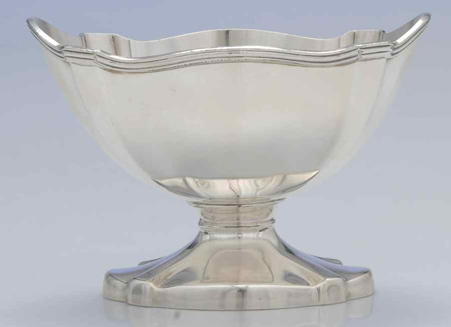 1417 (Silverplate, Hollowware) Waste Bowl by Lawrence B Smith -1