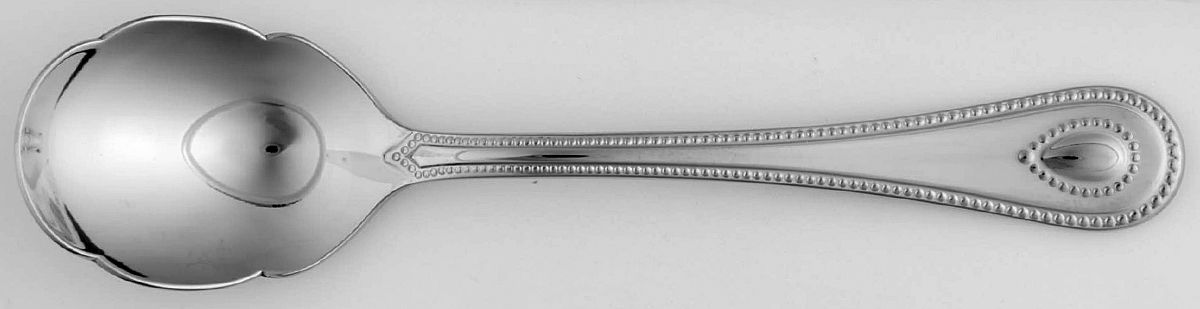 French Perle (Stainless) Sugar Spoon by Lenox-1
