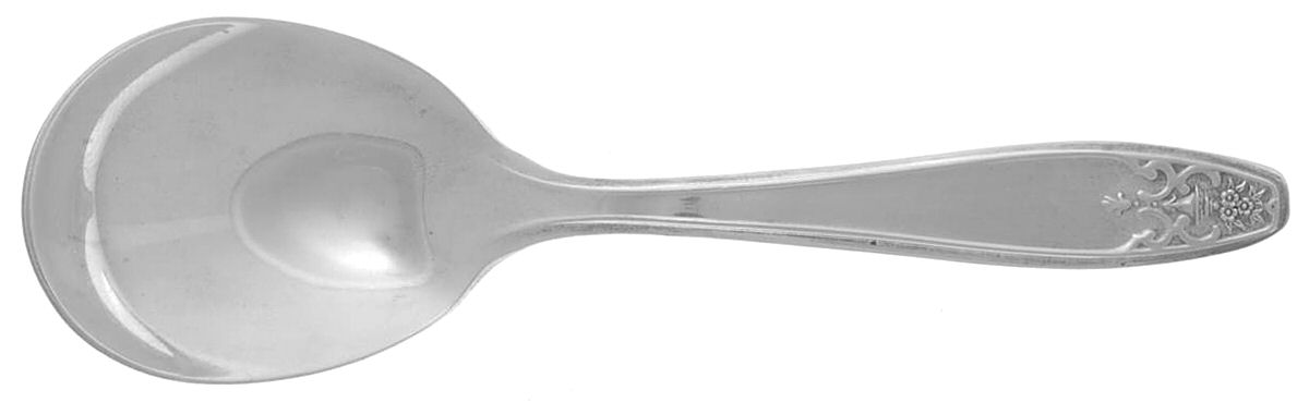 LPS2 (Sterling) Straight Handle Baby Spoon by La Pierre Silver-1