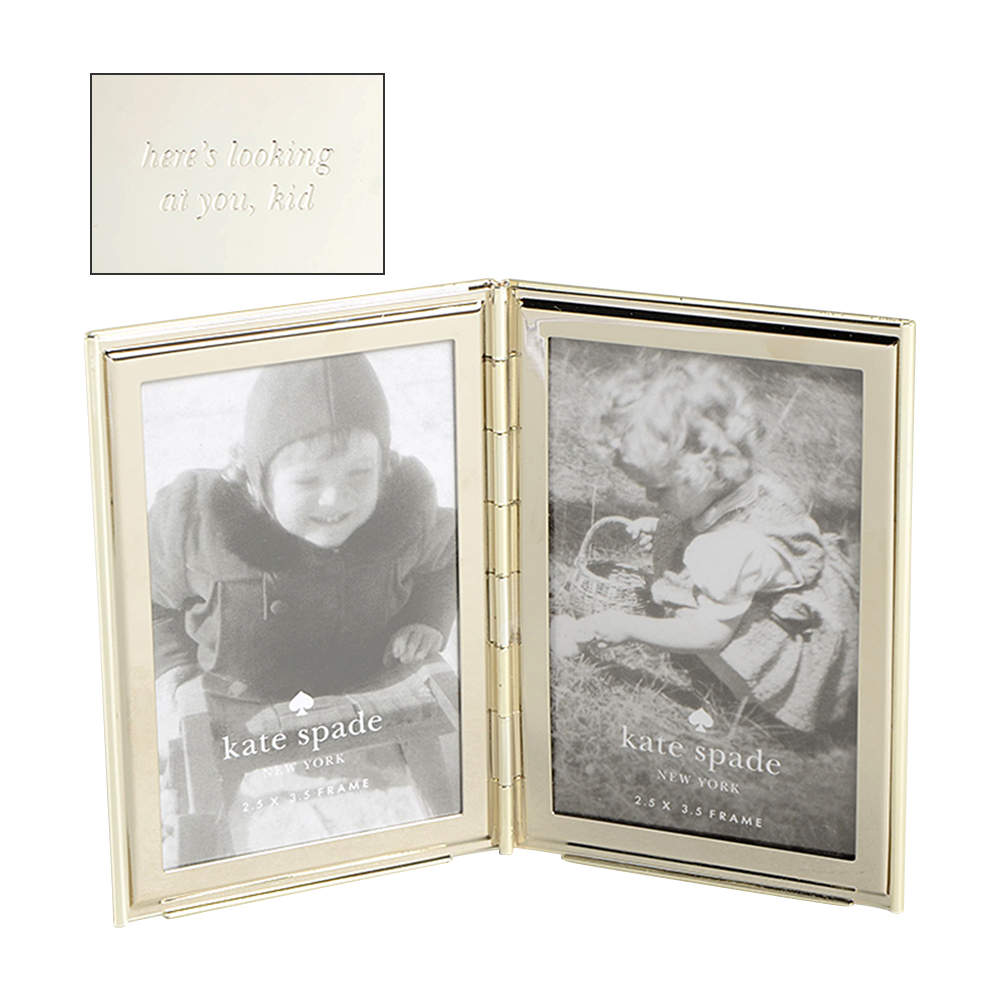 Silver Street (Silverplate, Hollowware) Pocket Frame Holds 2 1/2" X 3 1/2" by Lenox-1