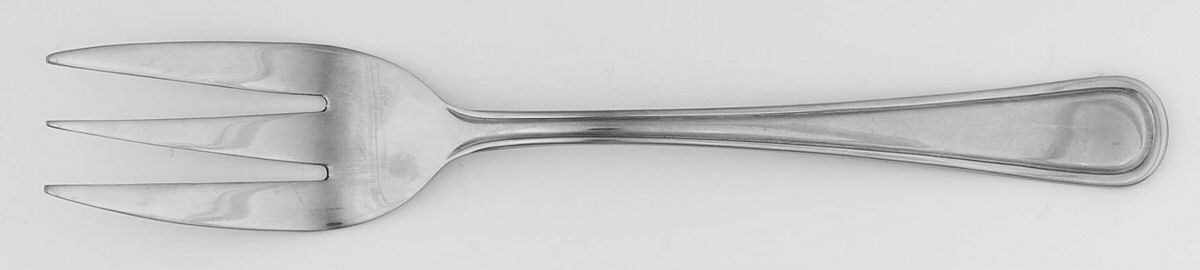 LYF10 (Stainless) Medium Solid Cold Meat Serving Fork by Libbey-1