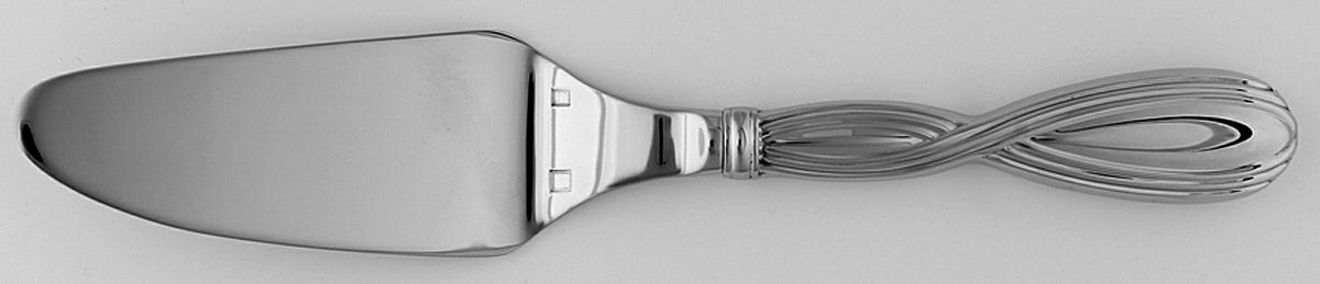 Overture (Stainless) Pie Server with Stainless Blade by Lunt Silver-1