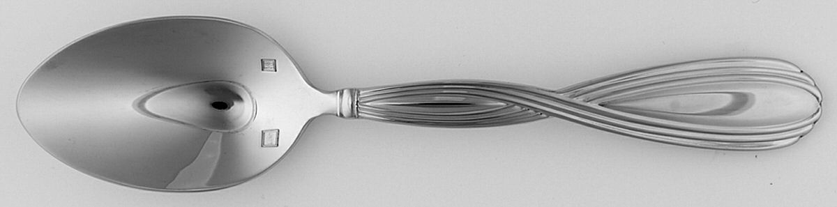 Overture (Stainless) Place/Oval Soup Spoon by Lunt Silver-1