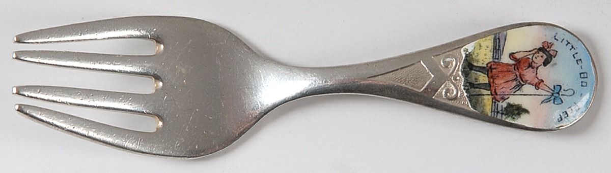 Little-Bo-Peep(Sterling) Fork-Baby by Lunt Silver-1