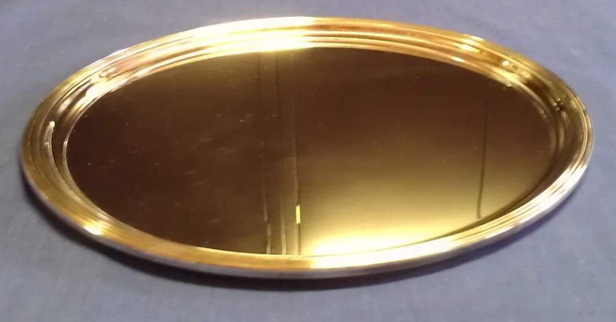 Henry Ford Museum Reproductions (Slvp, Hollowware) 12" Round Tray by Lunt Silver-1