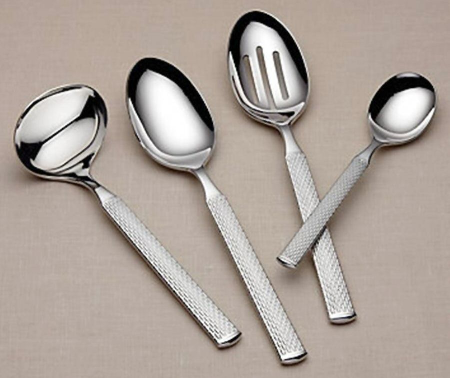 Braided Opulence (Stainless) Tablespoon (Serving Spoon) by Lenox-1