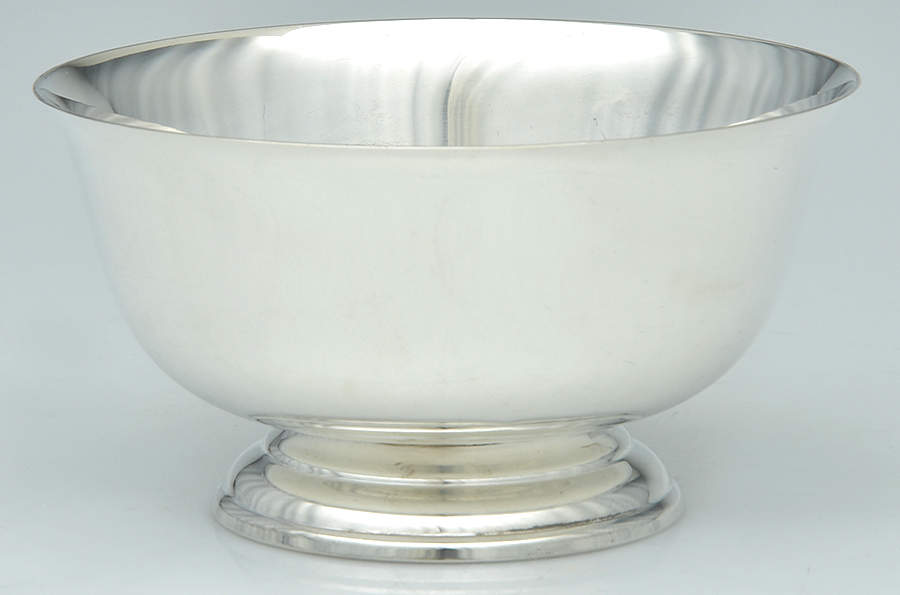 Paul Revere Bowls (Sterling, Hollowware) 5" Paul Revere Bowl by Lunt Silver-1