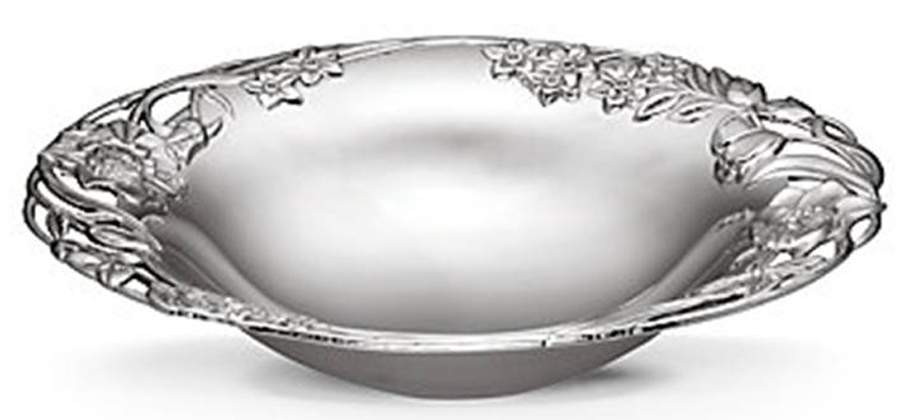 Floral Romance (Aluminum, Hollowware) 16" Salad Serving Bowl by Lenox-1