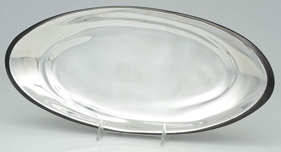 Moonlight (Aluminum, Hollowware) 14" Bread Tray by Lenox-1