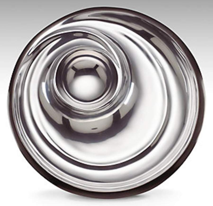Moonlight (Aluminum, Hollowware) 1 Piece Chip & Dip by Lenox-1