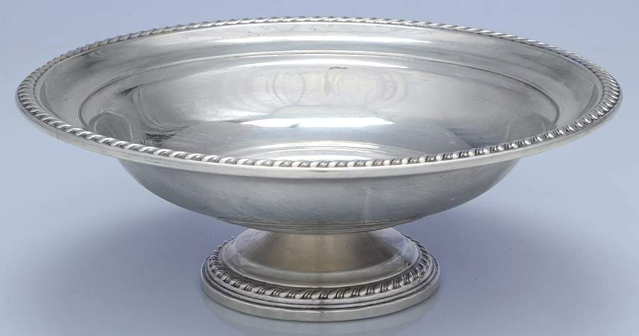 135 (Sterling, Hollowware) Medium Weighted Compote by La Pierre Silver-1