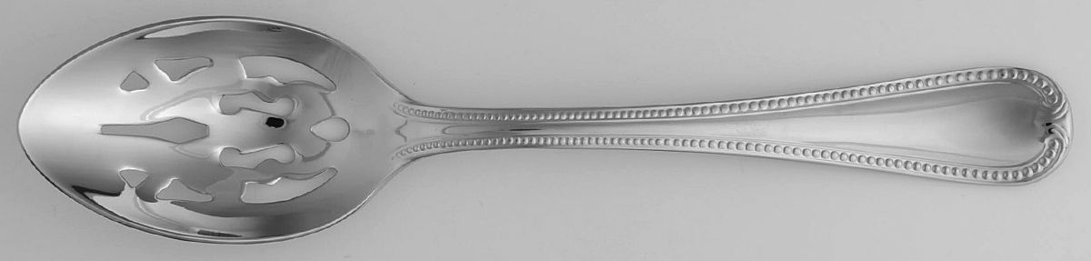 Devoted (Stainless) Pierced Tablespoon (Serving Spoon) by Lenox-1