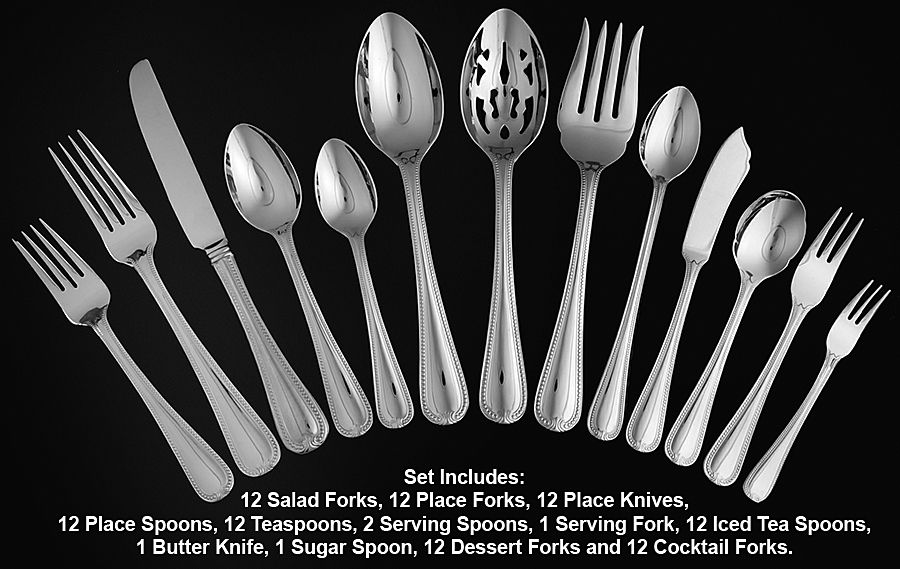 Devoted (Stainless) 101 Piece Set by Lenox-1