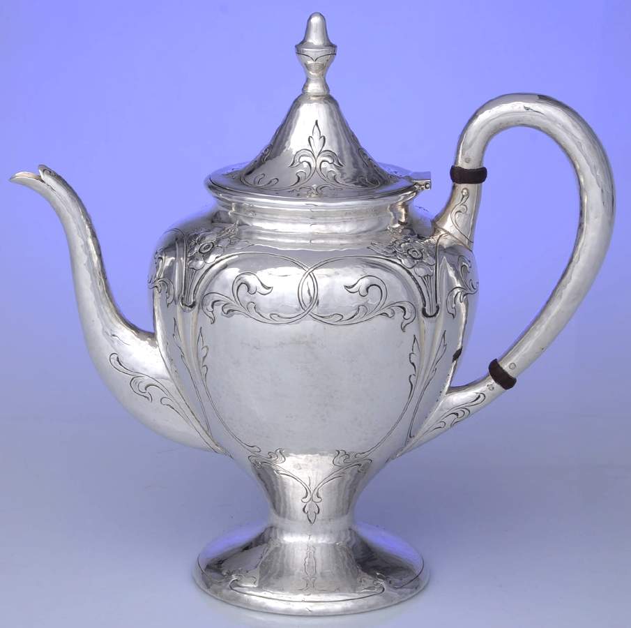 957 (Sterling, Hollowware) Teapot by Lebolt & Co-1