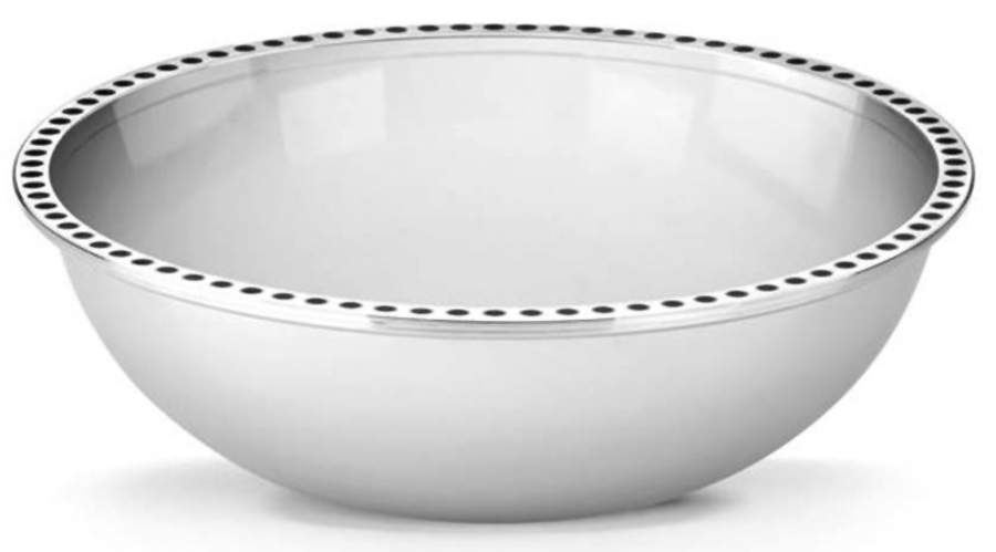 Pierrepont Place (Nickelplate, Hollowware) 13" Round Bowl by Lenox-1