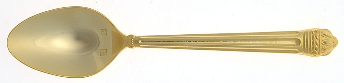 Portico Gold (Gold Electroplate) Teaspoon by Lunt Silver-1