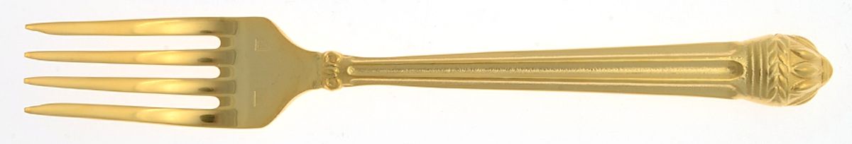 Portico Gold (Gold Electroplate) Individual Salad Fork by Lunt Silver-1