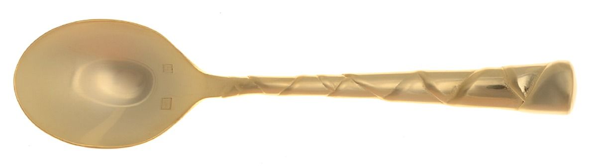 Captiva Gold (Gold Electroplate) Teaspoon by Lunt Silver-1