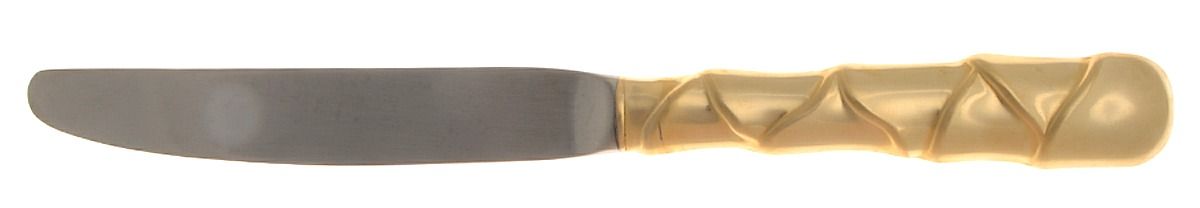 Captiva Gold (Gold Electroplate) Modern Hollow Knife by Lunt Silver-1