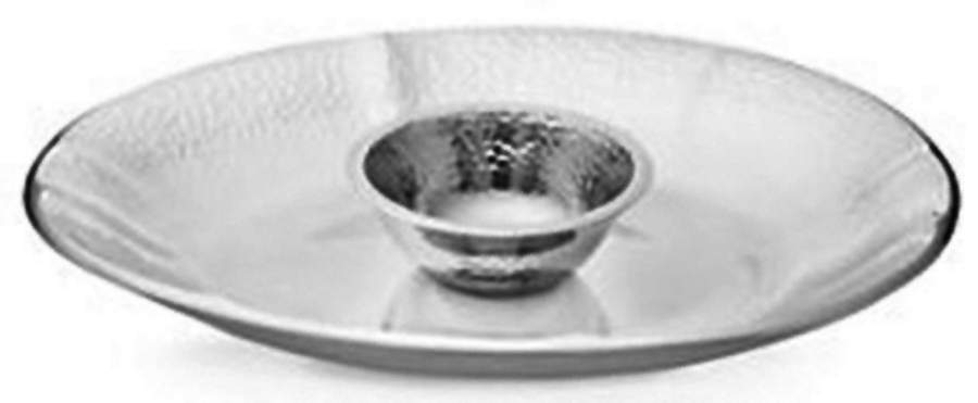 Stony Creek (Aluminum, Hollowware) 2 Piece Chip & Dip Set by Lenox-1