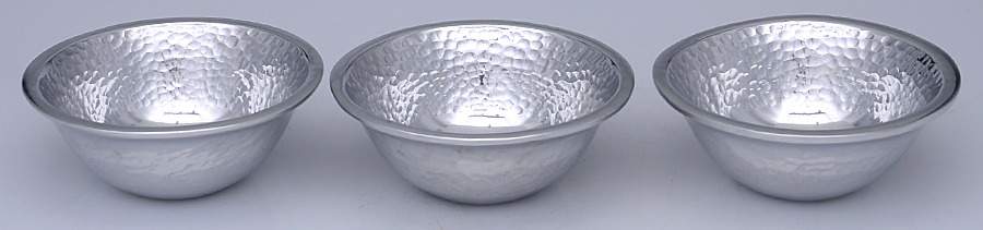 Stony Creek (Aluminum, Hollowware) Nut Dish - Set of 3 by Lenox-1