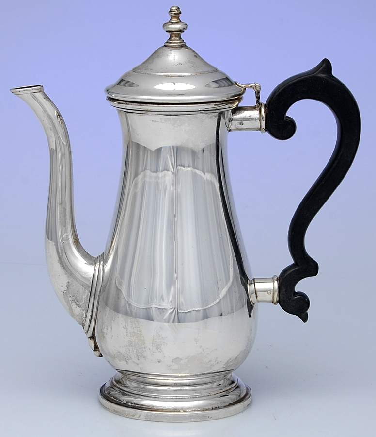 Paul Revere (Sterling, Hollowware) Mini Coffee Pot by Lunt Silver-1